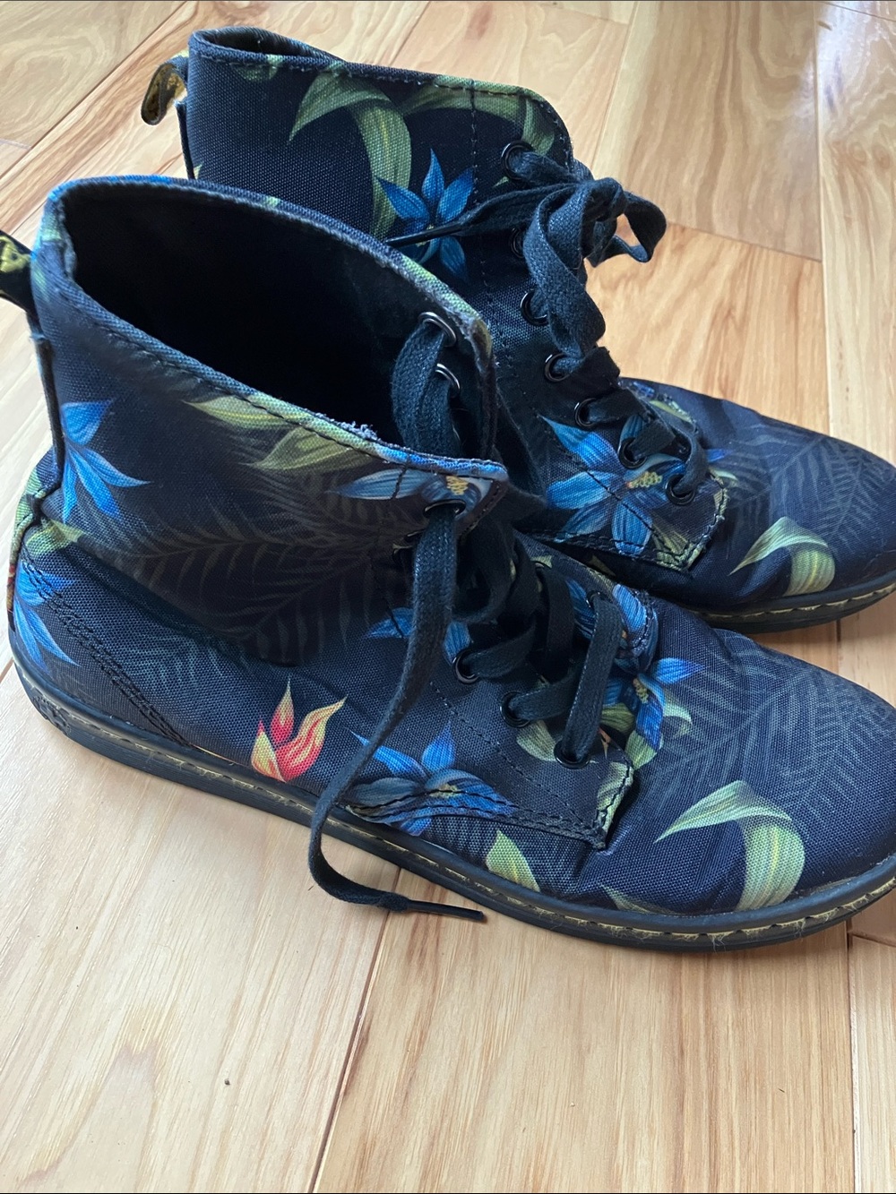 Dr Maren Hackney Floral UK 6 EU 39 US 8 - Picture 8 of 11